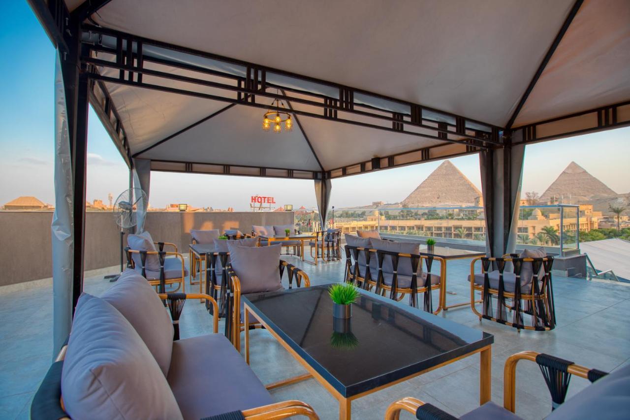 Nozol Pyramids Hotel And Spa Kafrat al Jabal Exterior photo